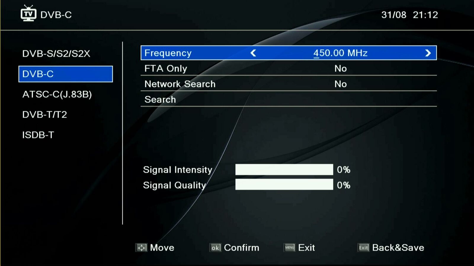 EGTMEDIA V8 UHD FTA 4K FTA Satellite Receiver