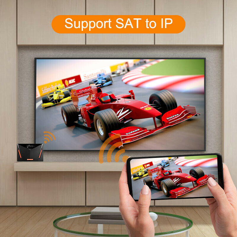 EGTMEDIA V8 UHD FTA 4K FTA Satellite Receiver