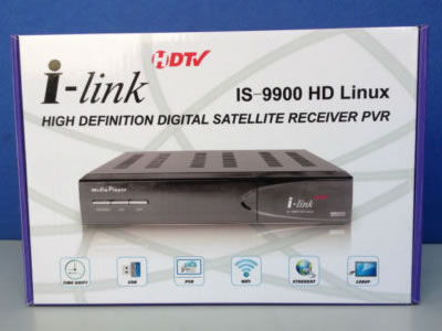 Ilink IS-9900 HD FTA receiver+ LS500 tuner + WIFI+IPTV+VLC streamer