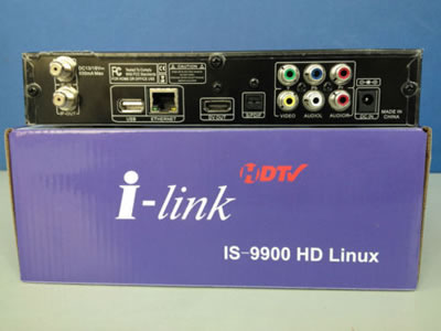 Ilink IS-9900 HD FTA receiver+ LS500 tuner + WIFI+IPTV+VLC streamer