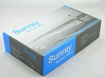 Sunray sr4 sim 210 card triple tuner DVB-S2/T2/C + WiFi TV receiver