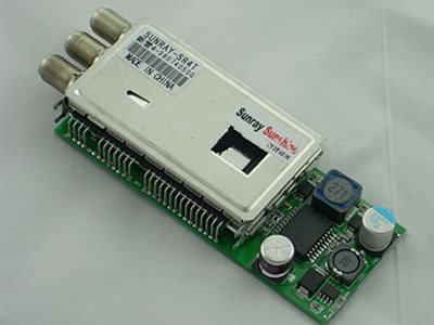 Sunray sr4 sim 210 card triple tuner DVB-S2/T2/C + WiFi TV receiver