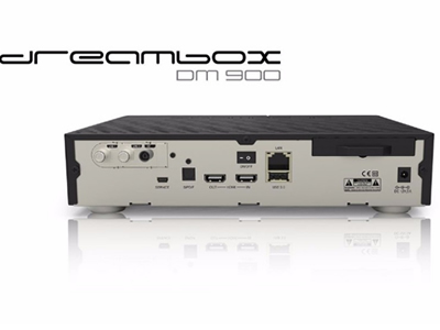 Dreambox DM900 Ultra HD 4K E2 Linux PVR IP Sat Receiver