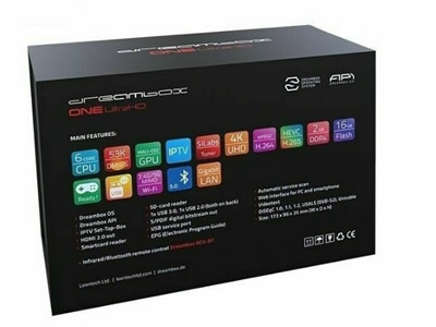 Dreambox One 4K UHD 2xDVB-S2X Multistream E2 Linux Satellite Receiver