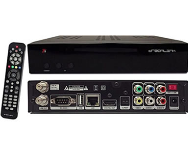 DreamLink T5 HD FTA satellite receiver Blue DL100 HD module