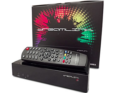 DreamLink T4 HD FTA satellite receiver with DL200 inside