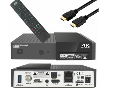 Formuler S Mini 4K Ultra HD SATELLITE IPTV RECEIVER