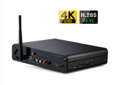 HiMedia Q10 Pro 3D 4K HDR Ultra HD Dual WiFi DTS Dolby 16GB Smart Android TV Box
