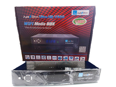 jynxbox jyazbox Ultra HD V500 Satellite Receiver with JB Mudule 200 Installed 