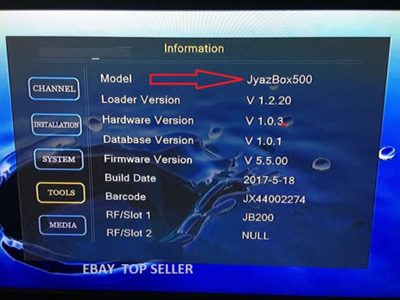 jynxbox jyazbox Ultra HD V500 Satellite Receiver with JB Mudule 200 Installed 