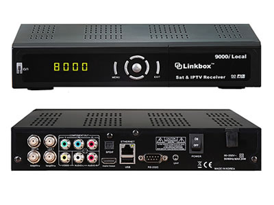 Linkbox 9000i Local HD iPTV Satellite RECEIVER