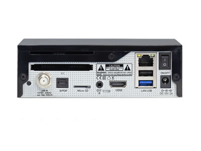 PULSe 4K Mini UHD 4K DVB-S2X Satellite Enigma2 PVR Ready Linux H265 Set Top Box