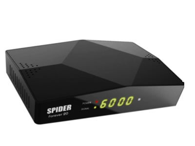 Spider Digital Satellite Receiver Forever20 4k TV Box