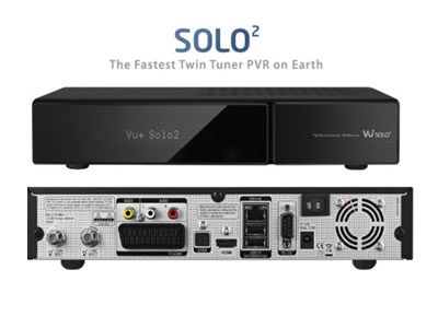 VU+ Solo2 Full HD Twin DVB-S2 Linux Receiver