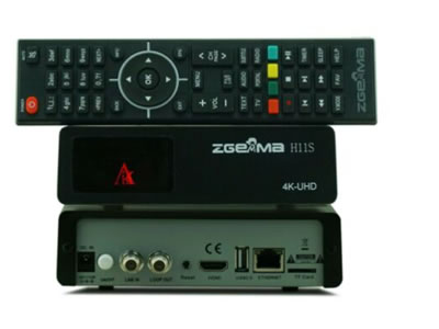 Zgemma H11S Upgrade from H9S SE DVB-S2X 4K UHD Enigma2 Satellite TV Receiver