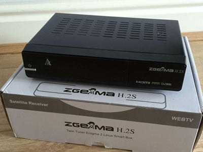 Zgemma star H.2S Satellite Receiver 12 month gift 500gb hard drive